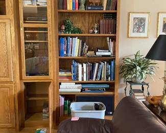 Books and Stereo Equipment