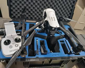 Drones in cases