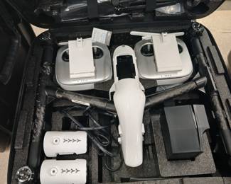 Drones in cases