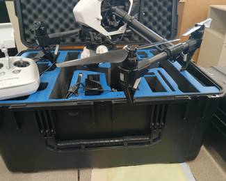 Drones in cases