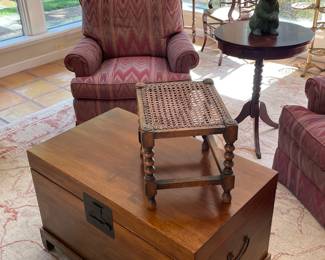 Pair Hickory Chair Club Chairs