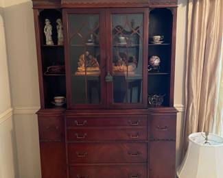 Vintage Mahogany Breakfront