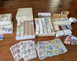 Baseball, Football and Basketball cards