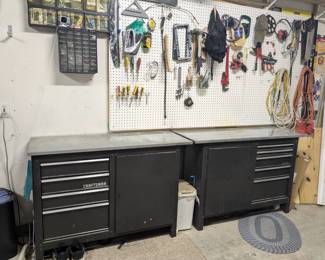 2 Craftsman work benches