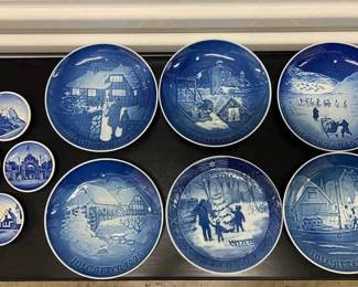 FTH339- Vintage Royal Copenhagen Decorative Plates