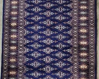 FTH118 - Vintage High Quality Fine 100% Silk Persian Prayer Hand Woven Rug #5