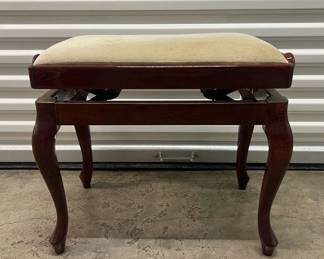 FTH310- Vintage Discacciati Erminio Figlio Piano Bench 