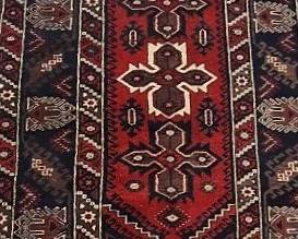 FTH117 - Vintage High Quality Fine 100% Silk Persian Prayer Hand Woven Rug #4