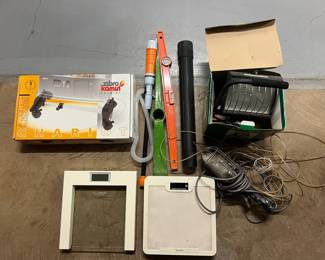 FTH224- Assorted Hand Tools, Weight Scales & More