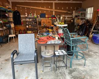 Patio Chairs, Tables , etc 