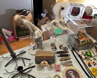 Stan Musial Signed Baseball, Opera Glasses, Christmas…….(Table by Register)