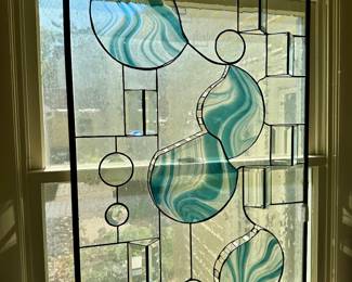 Stained Glass 3D Panel (in Kitchen Window)