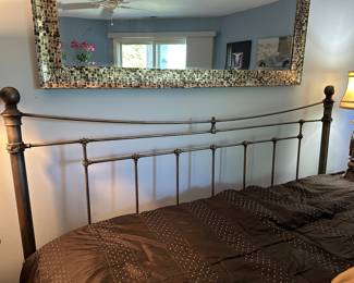 King Size Headboard (Bed room - upstairs)