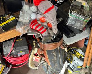Golf Clubs/Golf Balls