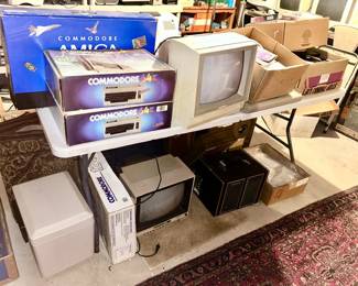 Vintage Commodore units, monitors, etc.