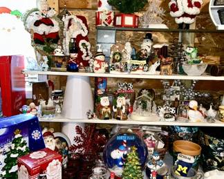 Vintage & modern Christmas decor