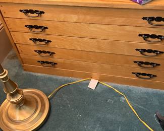 Artist, drawing cabinet /Architect cabinet