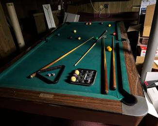 Brunswick pool table 