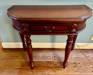 Lot #12 - $250 -Foyer table - 38"W x 30"H x 18"D