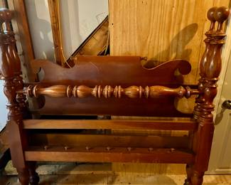 Lot #79 - $75 -Full bed frame. 56-1/2"W x 58"H