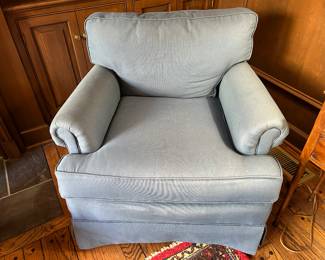 Lot #27 - $75 -Drexel Heritage armchair. 34"W x 32"H x 32"D