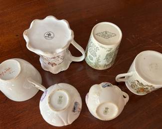 bottoms of Victoria's cups