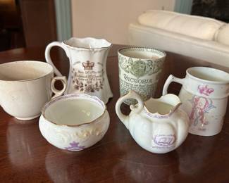 backs of Victoria's cups