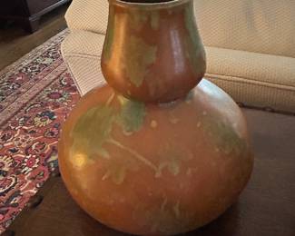 Lot #118 - $35 - pottery vase 7-1/2"H x 7"W