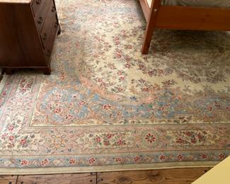 Lot #70 - $950- Karastan Kirman Rug 10' x 14' upstairs bedroom