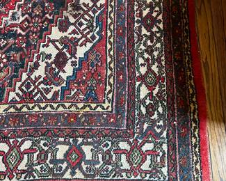 Lot #30 - $845 -Den Rug. 8'9" x 12'4". A few stains.