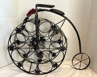 Vintage Bicycle Wine Rack