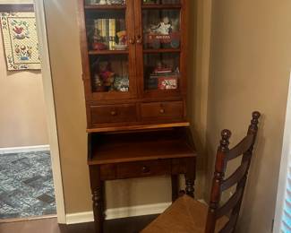ANTIQUE DESK WITH CHAIR