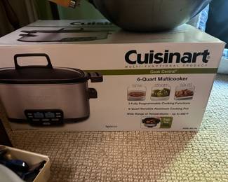 CUISINART 6QT MULTICOOKER NIB