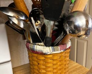 UTENSILS LONGABERGER BASKET
