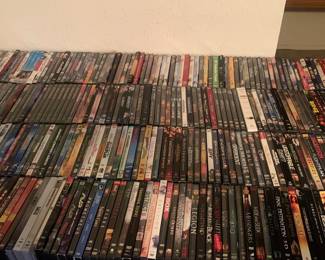 400 ish DVDs