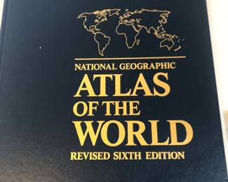 NATIONAL GEOGRAPHIC ATLAS OF THE WORLD BRAND NEW UNUSED