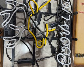 Great lighted Coors with buck sign 