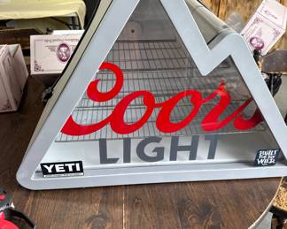 Coors Light Lighted sign 
