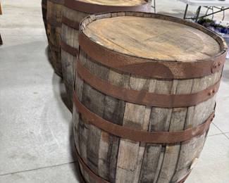 Four Bourbon Barrels 