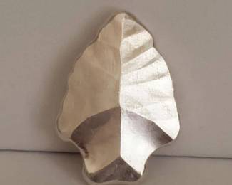 1 Ounce .999 Fine Silver Arrowhead