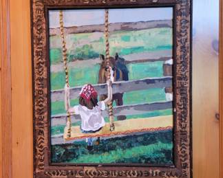 Just a girl and her horse 