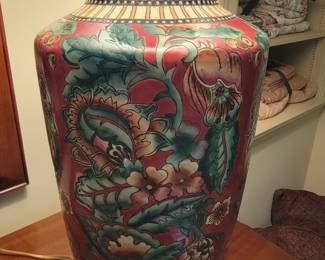 This is a lamp, but showing a close-up of the base because, excuse me...how beautiful is this?