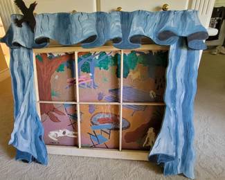 Really unique art made from old windows