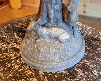 This is a lamp. Again, showing you the base because, well,  it's pretty cool 