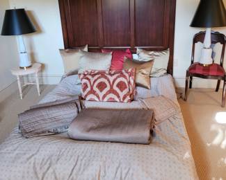 Headboard (but no bed frame, as you can see!)