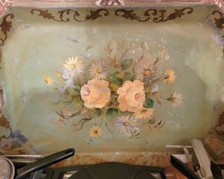 This tray is large and uniquely gorgeous!