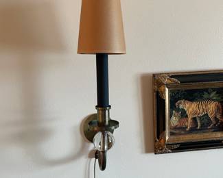 Pair of wall scones. 25”. $150 each