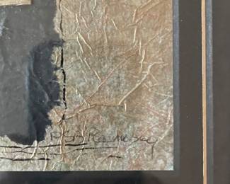 Original signed, framed art. Japanese, friendship sentiments $75.00 each