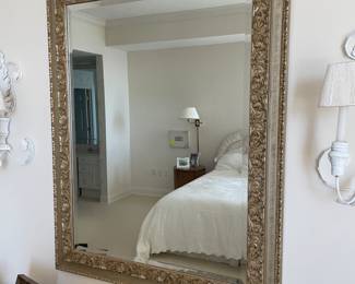 High quality Beveled mirror. 38”x49”