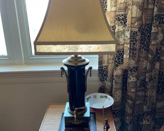 Urn style lamp. $200